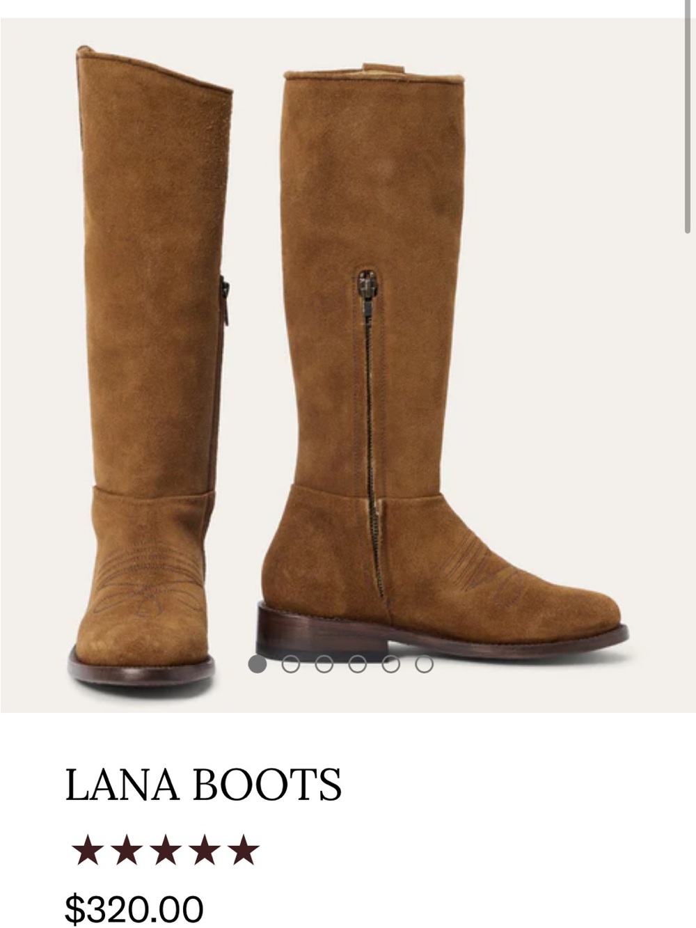 a.n.a Lana Tall Suede Over-the-Knee Boots - Brown